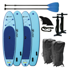 2x eXplorer SUP I 320x76x15cm | blå