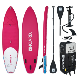 NOARD SUP Stand Up Paddle Surfboard pink rot
