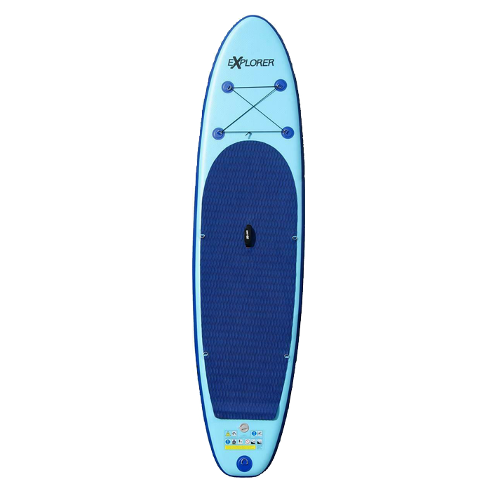 SUP Board EXPLORER Stand Up Paddle Surfboard aufblasbar Paddel ISUP ALF2 320 cm 